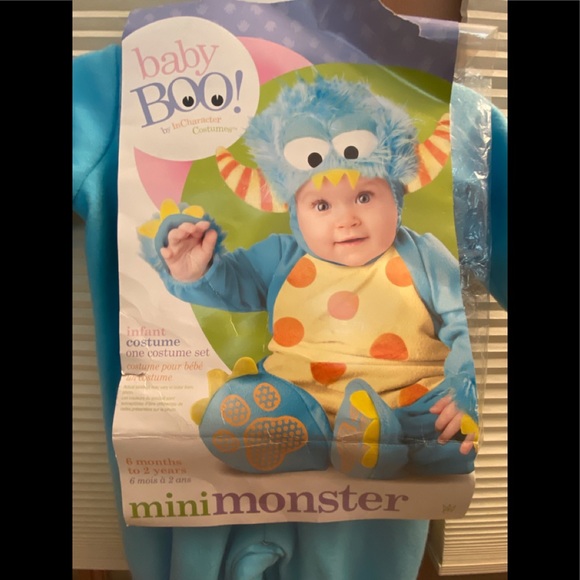 NWT. In Character Monster’s Inc. BABY BOO COSTUME. Size S (6 months- 12 months) - Picture 3 of 16